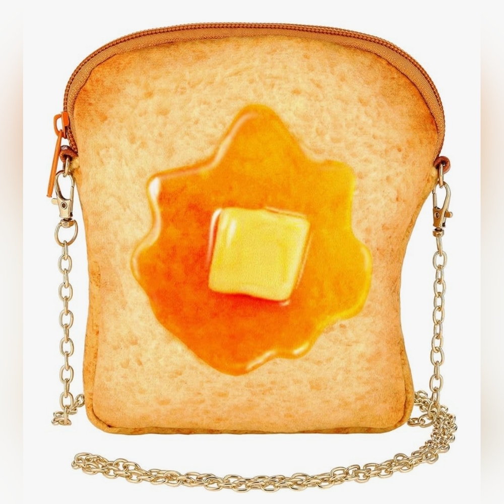 Butter Toast Print Women's Bag